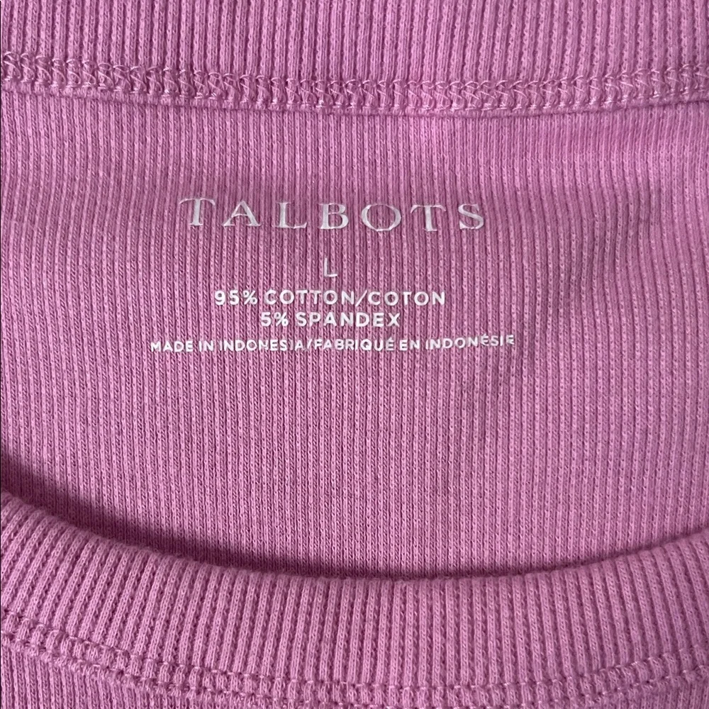 Talbots Soft Pink Tank Top - Picture 2 of 2